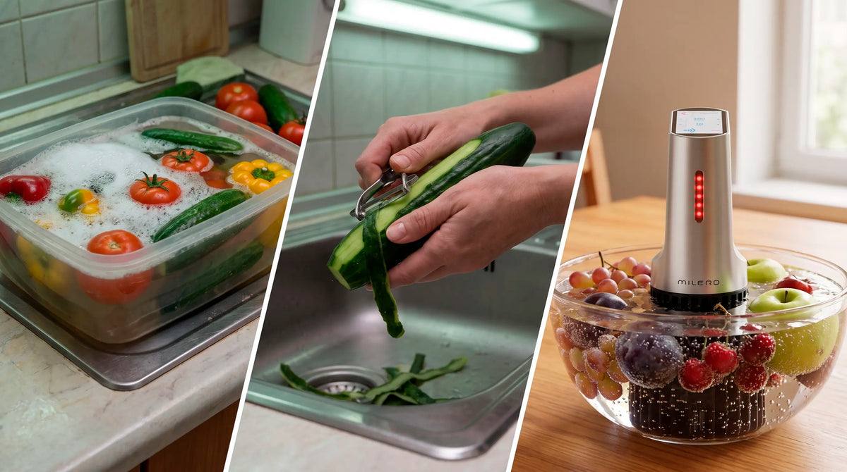 How to remove pesticides from fruits and vegetables: every home method compared