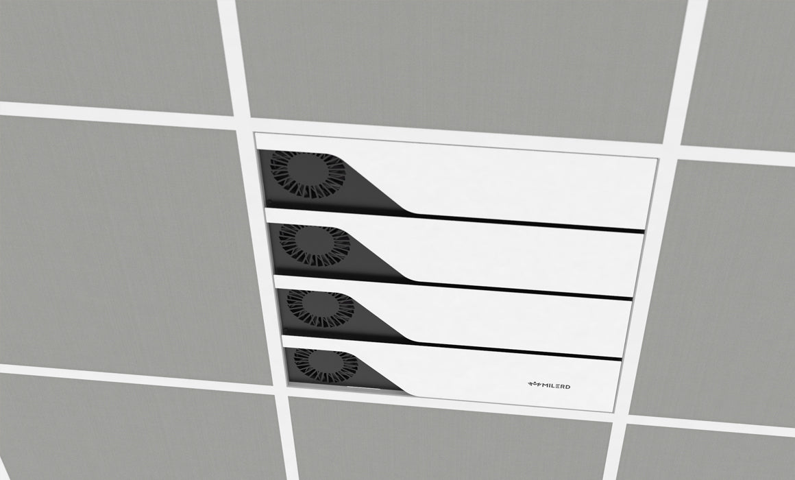 dzr 9 power on the ceiling