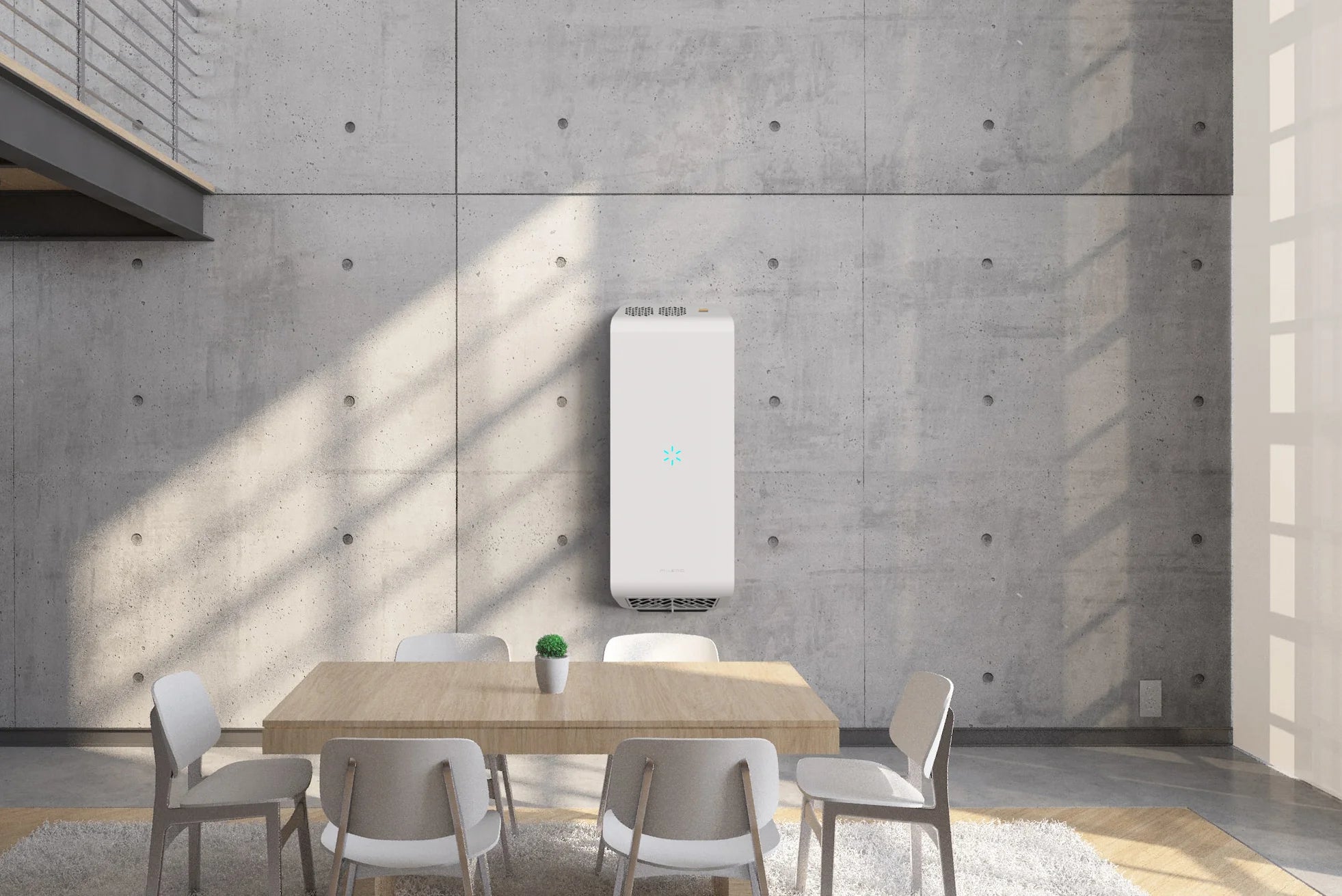 product milerd dzr-6-elite on the wall
