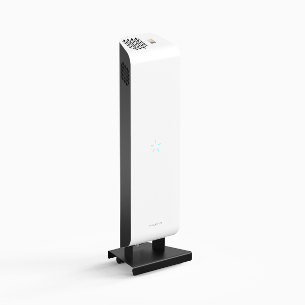 Milerd Elite air purifier: side view