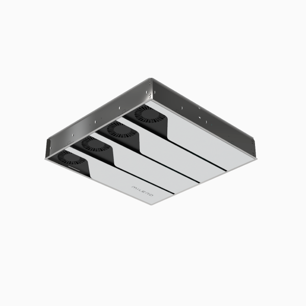 Ceiling air purifier: compact device with intuitive operation and multifunctional features