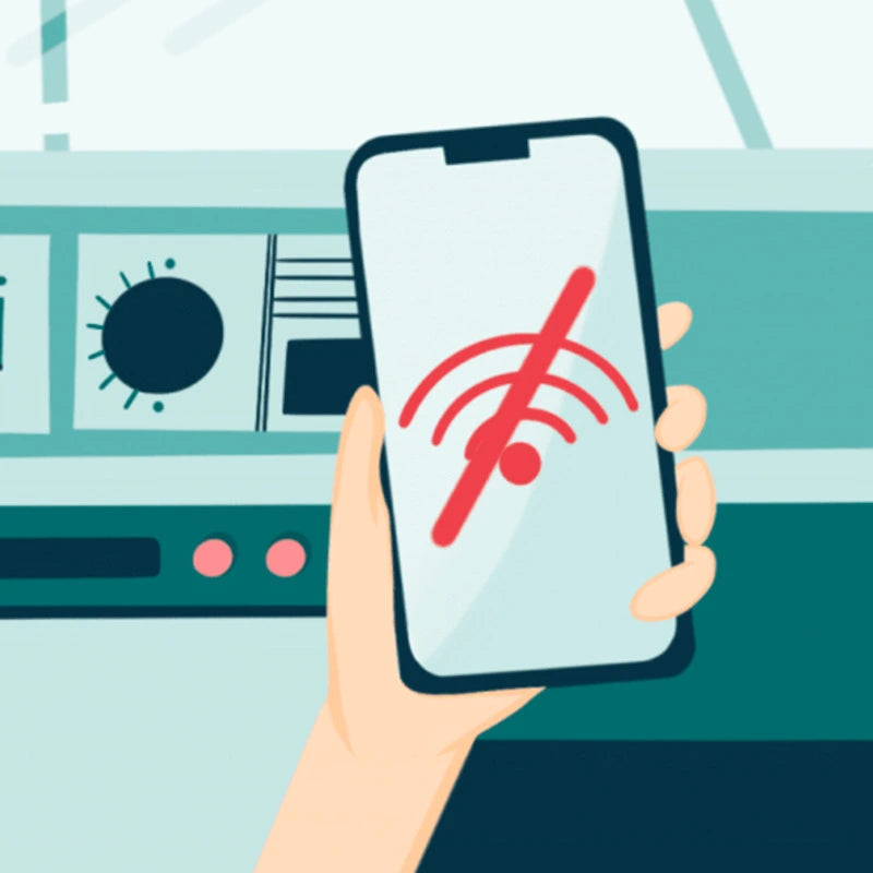 EMF exposure while travelling