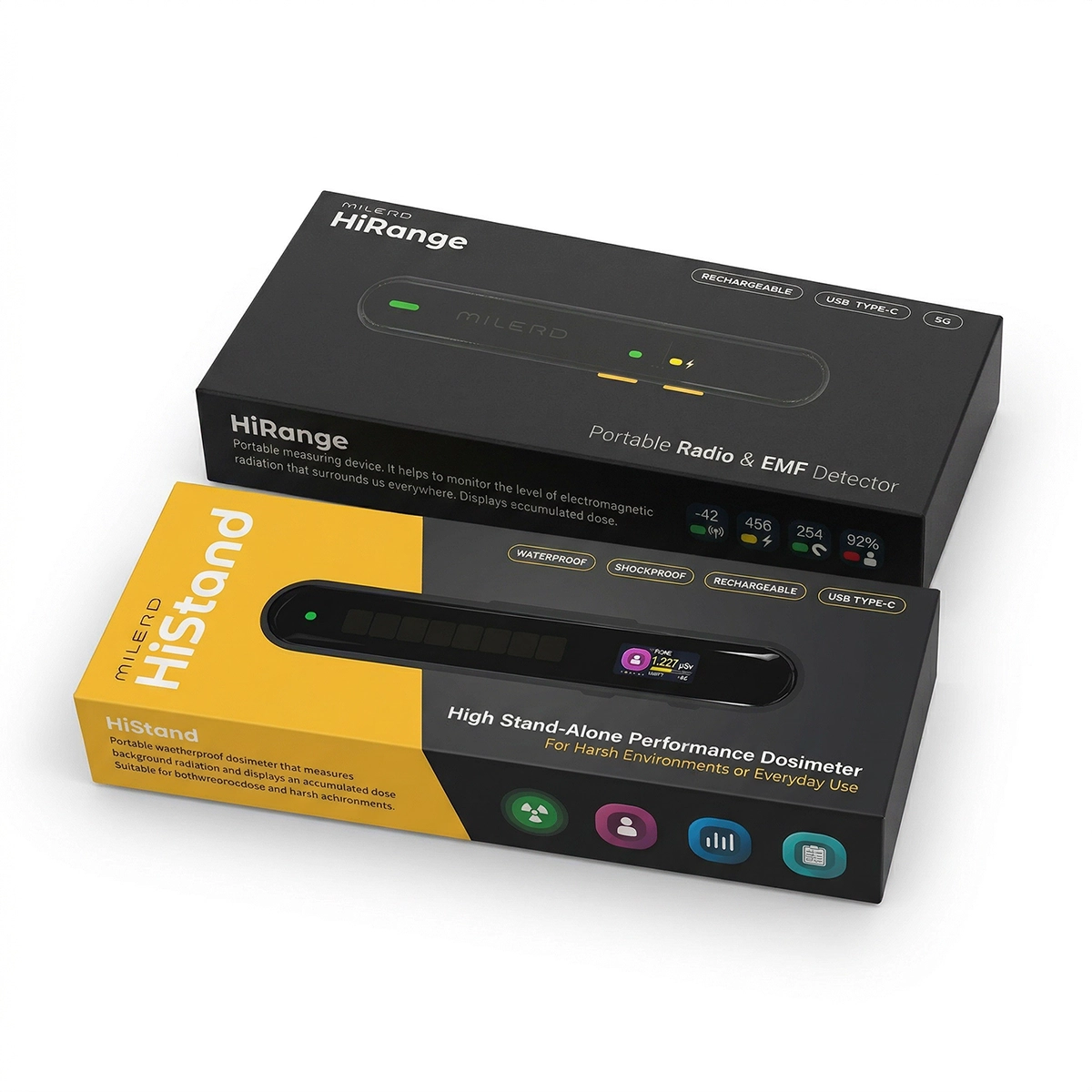 Radiation & EMF Monitor Kit